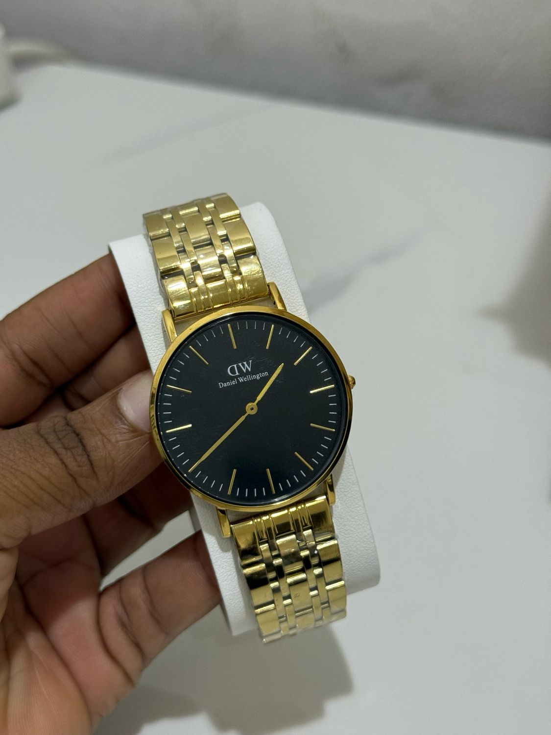 Dw Men’s Black Face Watch