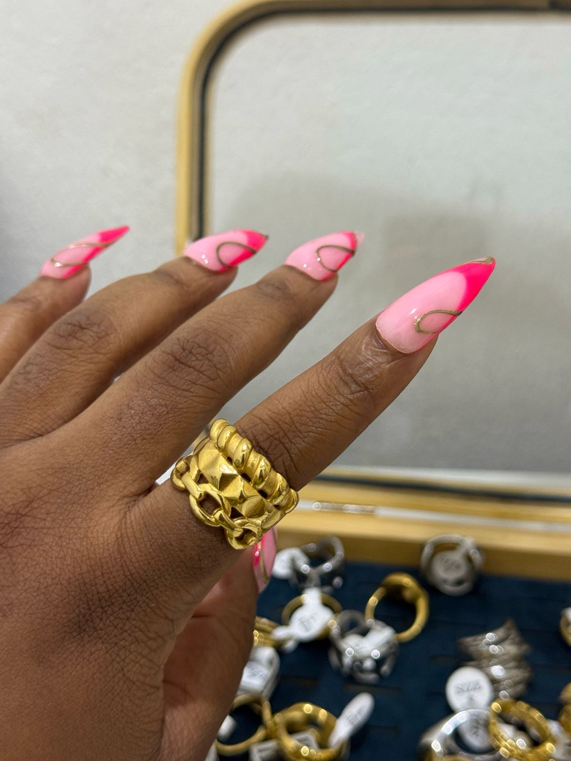 Ella Bold Ring Size 8