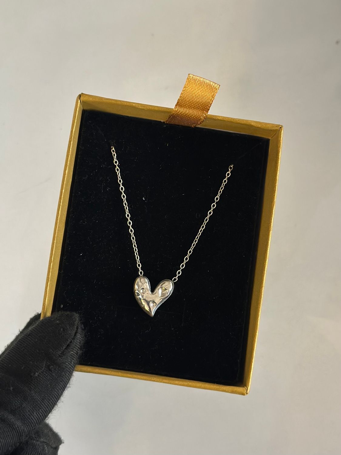 Taylor heart necklace