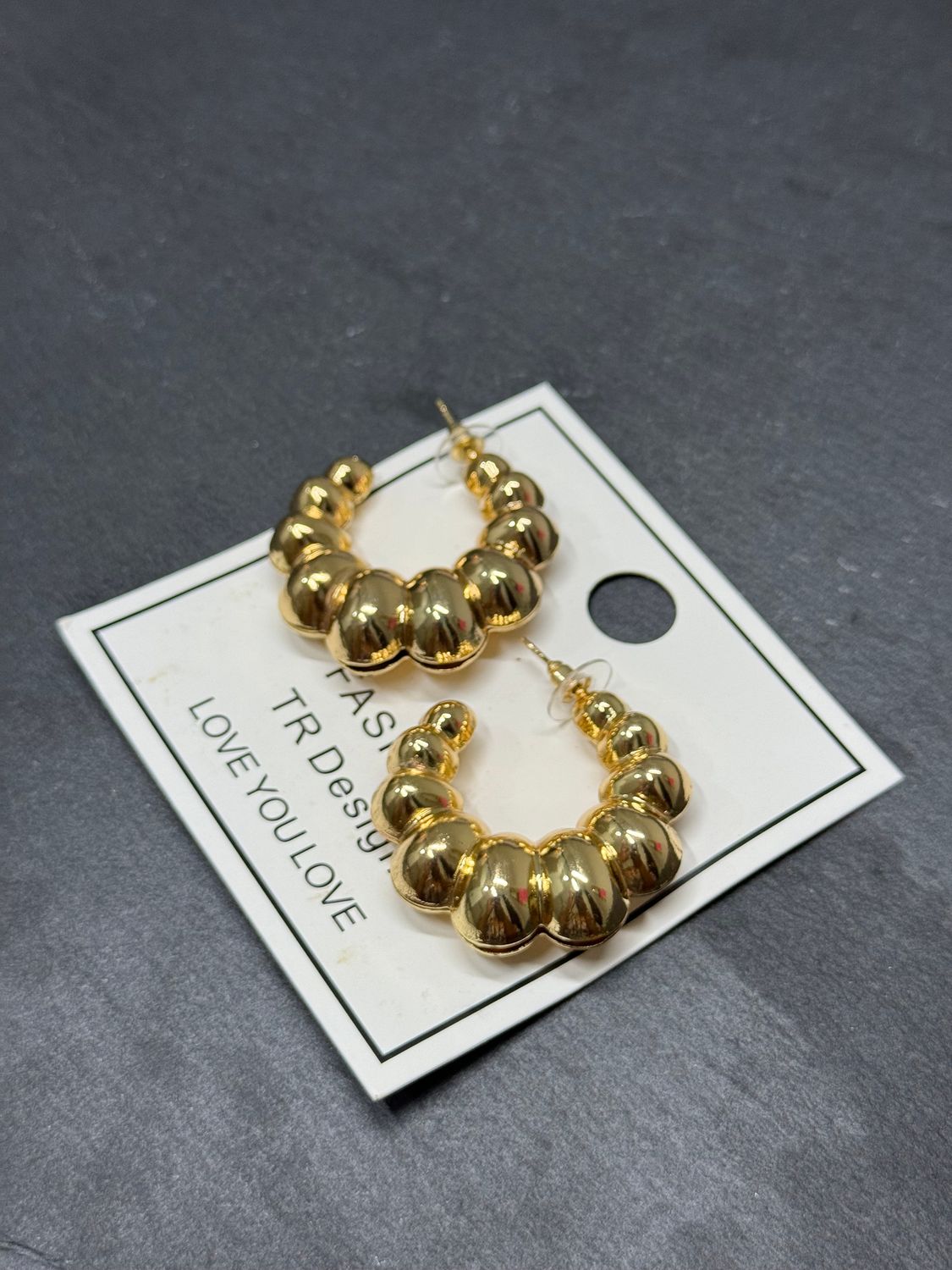 S1 statement earrings