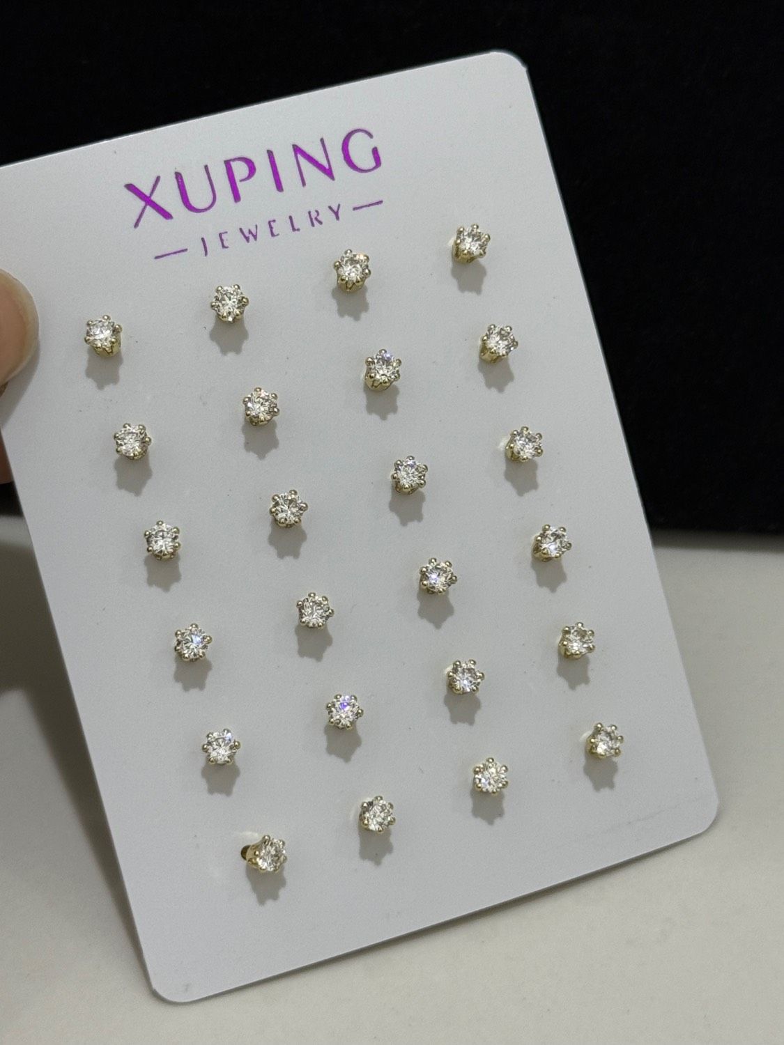 Small xuping earrings