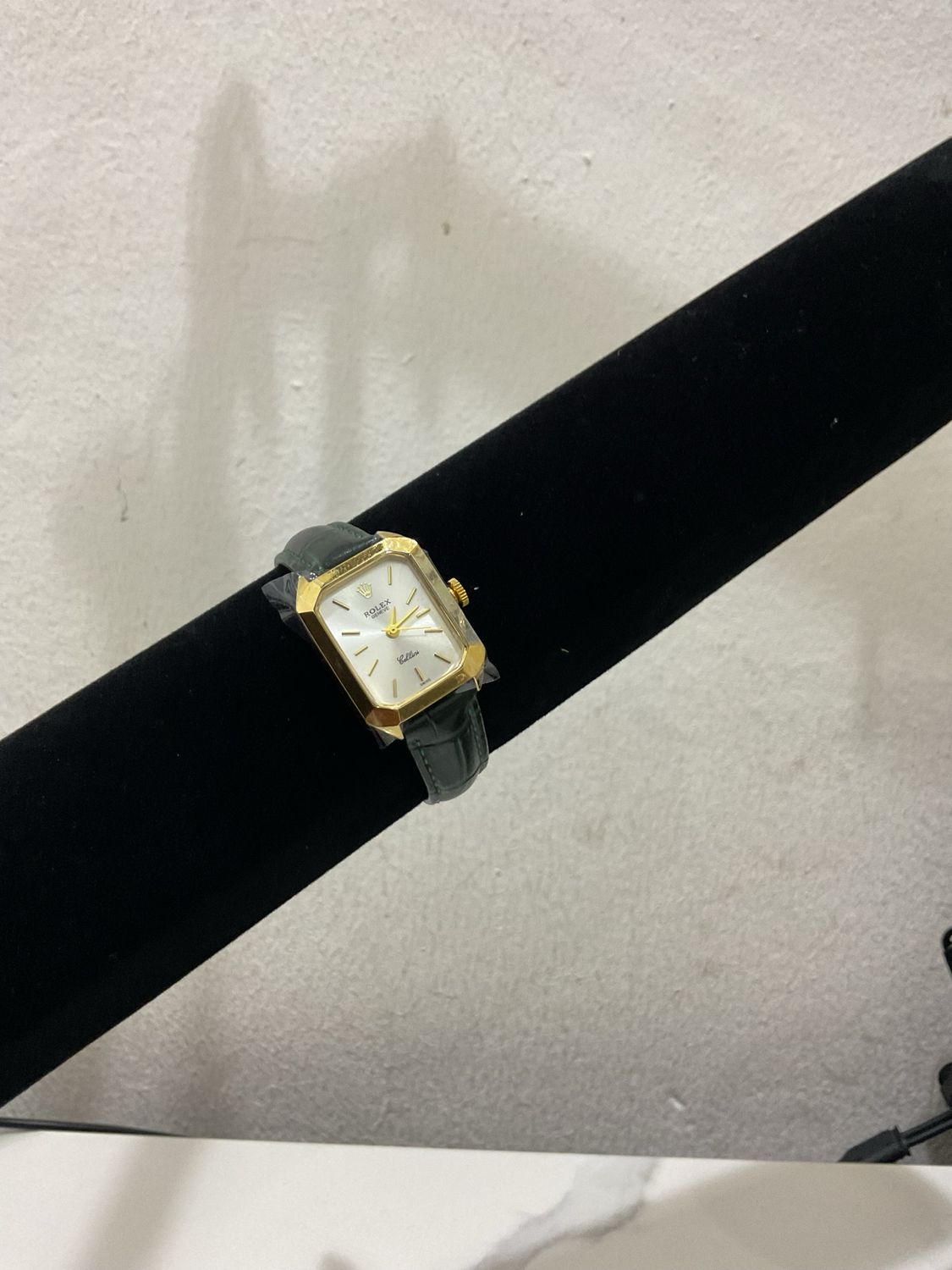 Rolex Leather Watch