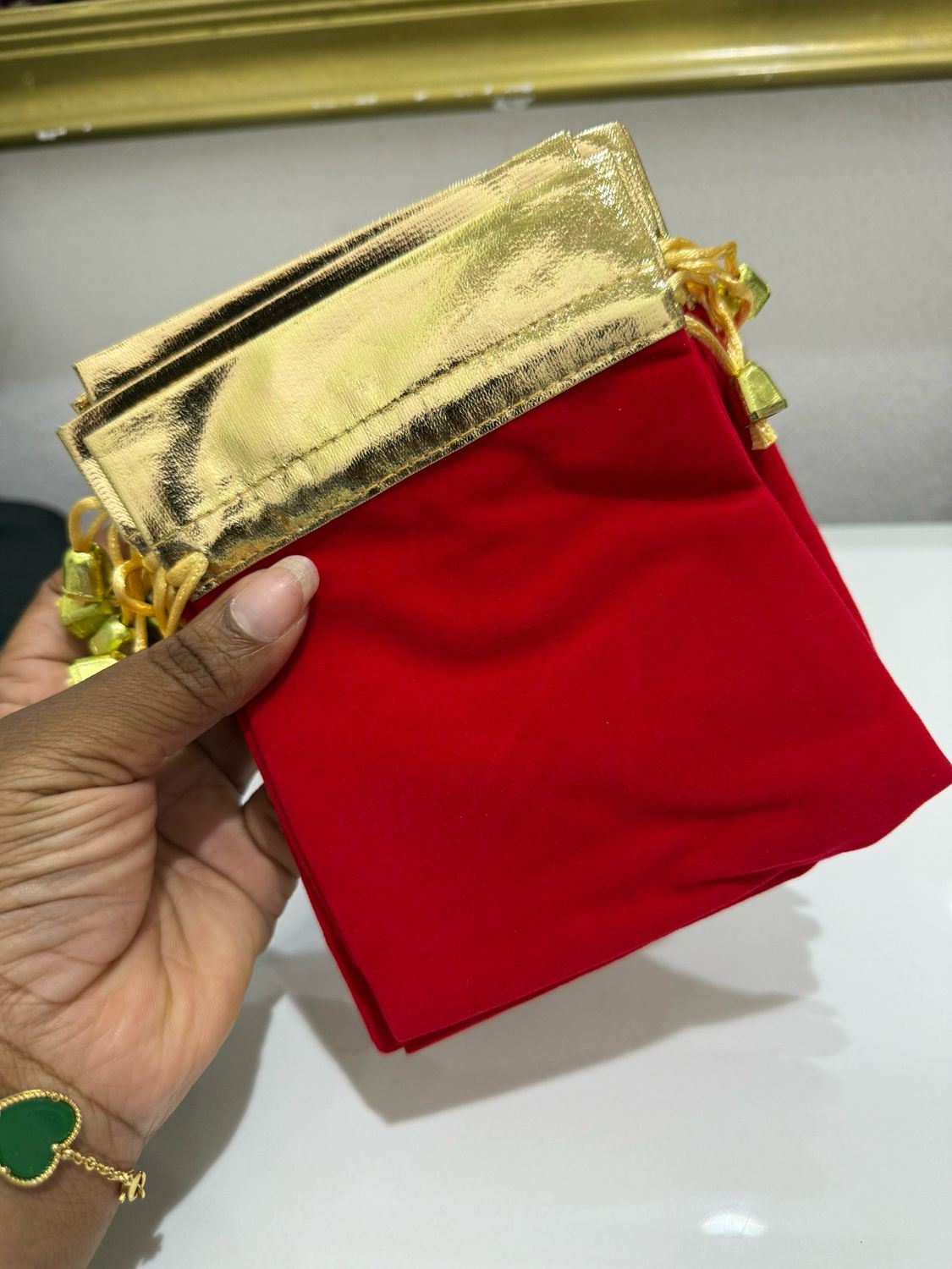 Medium Velvet Pouch