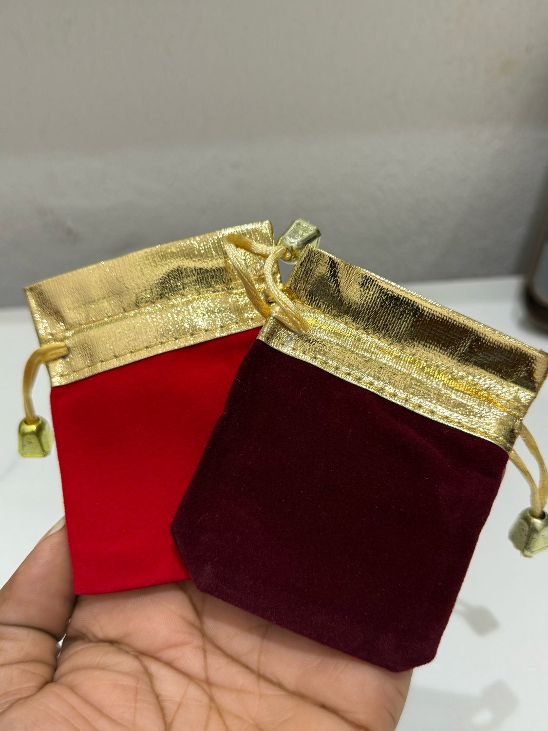 Extra Small Velvet Pouch
