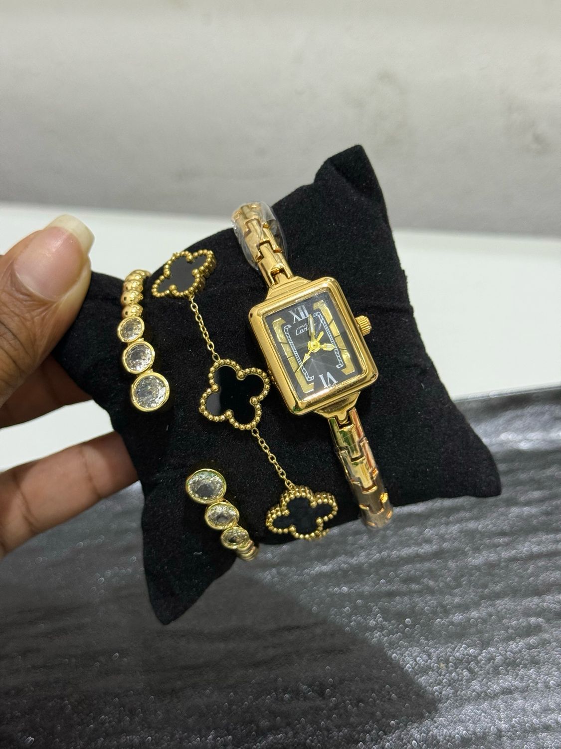 Cartier Black Watch Set