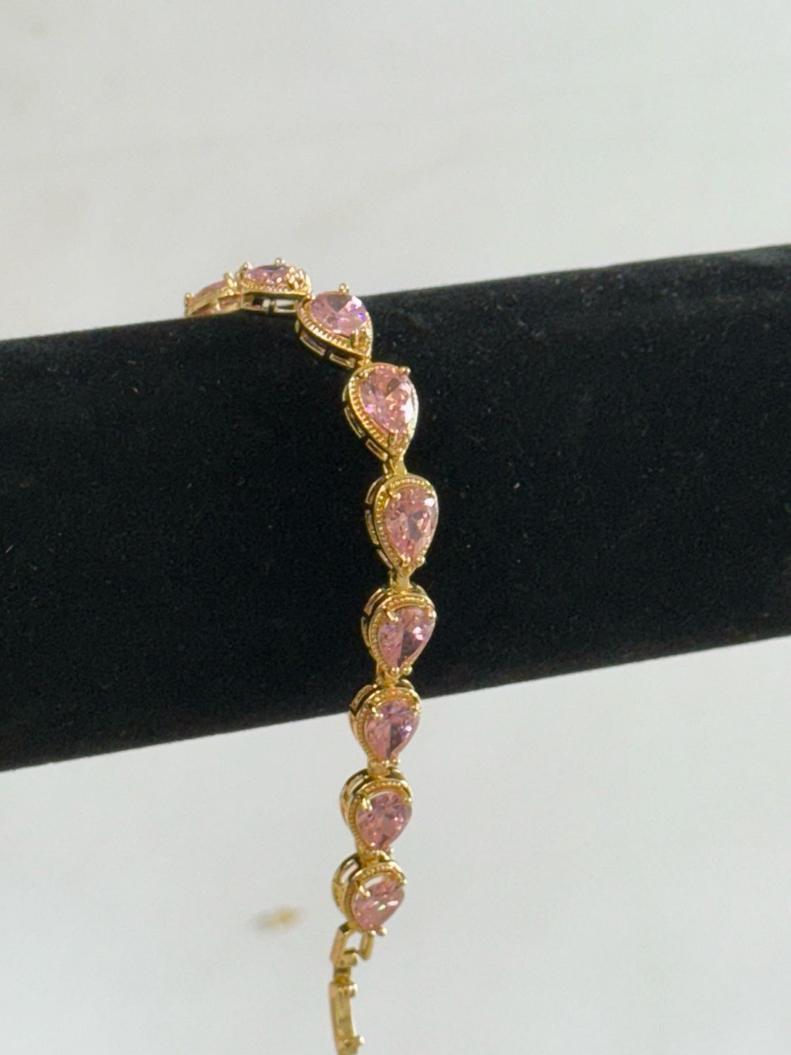 Pink Crystal Bracelet