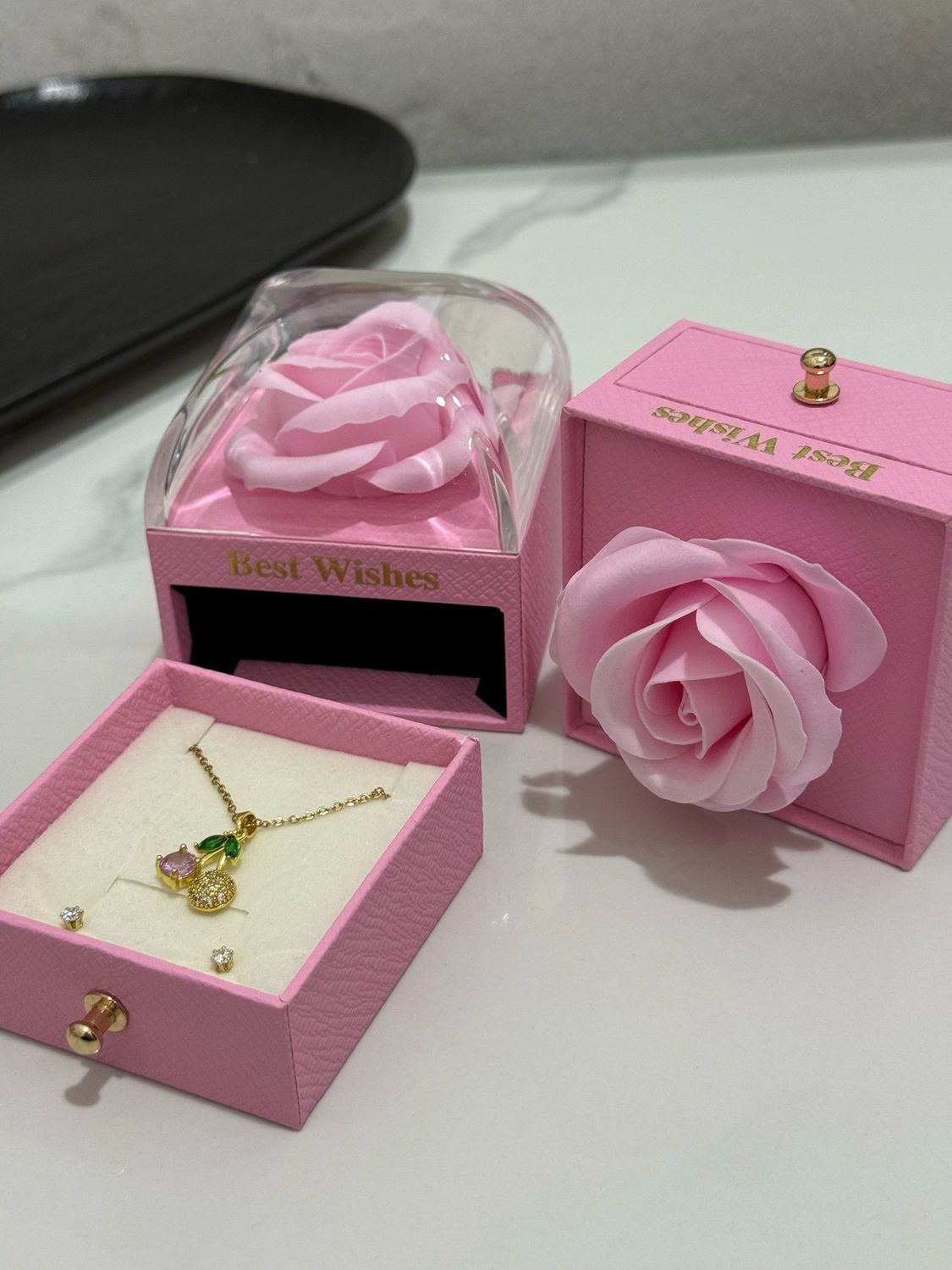 Cherry Bloom Rose Gift