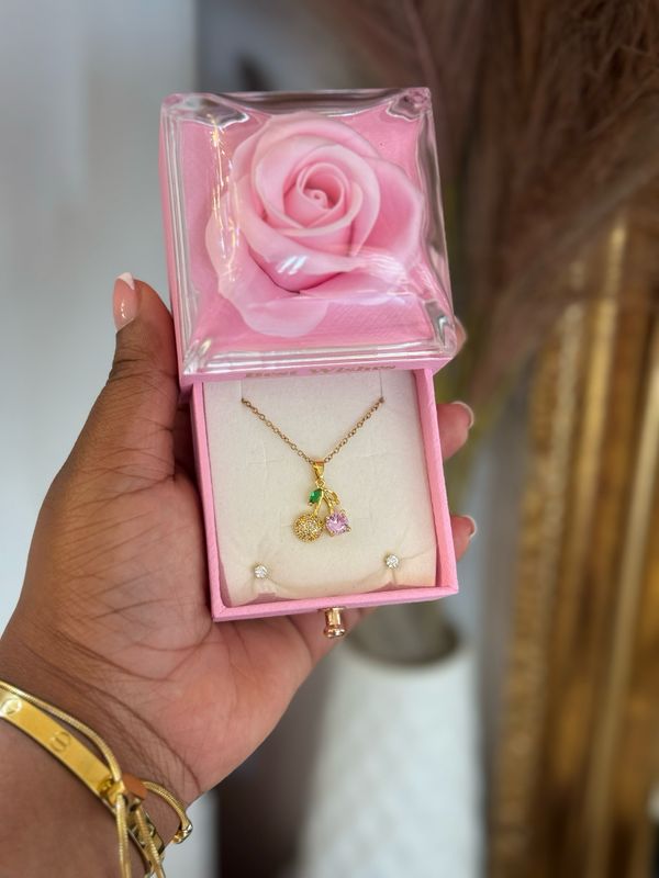 Cherry Bloom Rose Gift