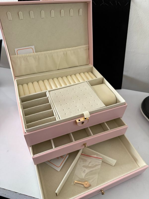 Enny Jewelry Organizer Pink