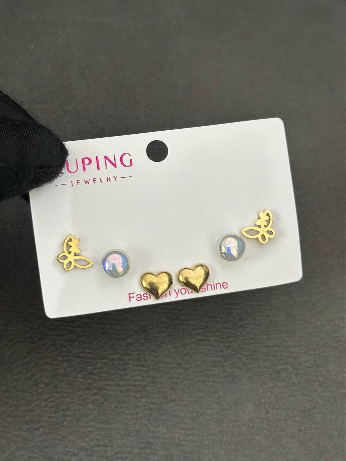 3035 Small Stud Earring Set