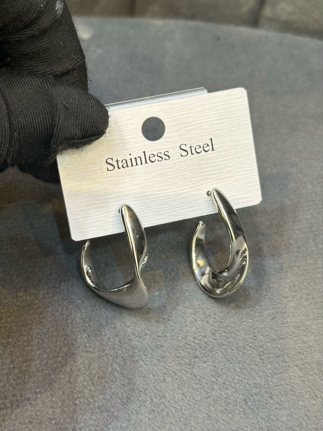 2945 Earrings 8 Silver