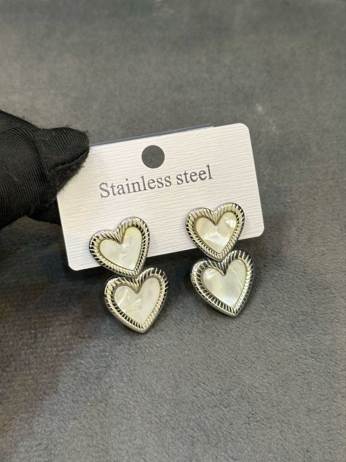 2952 Love Marble Earring