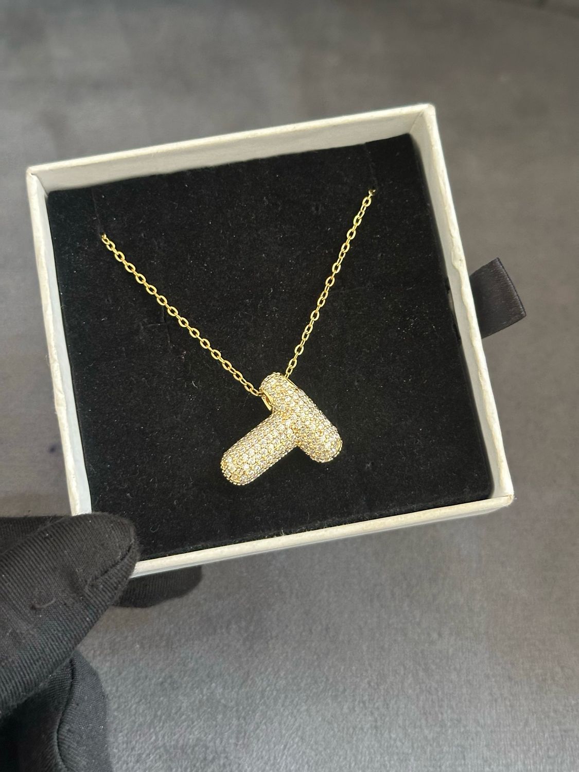 Sparkle Alphabet Necklace
