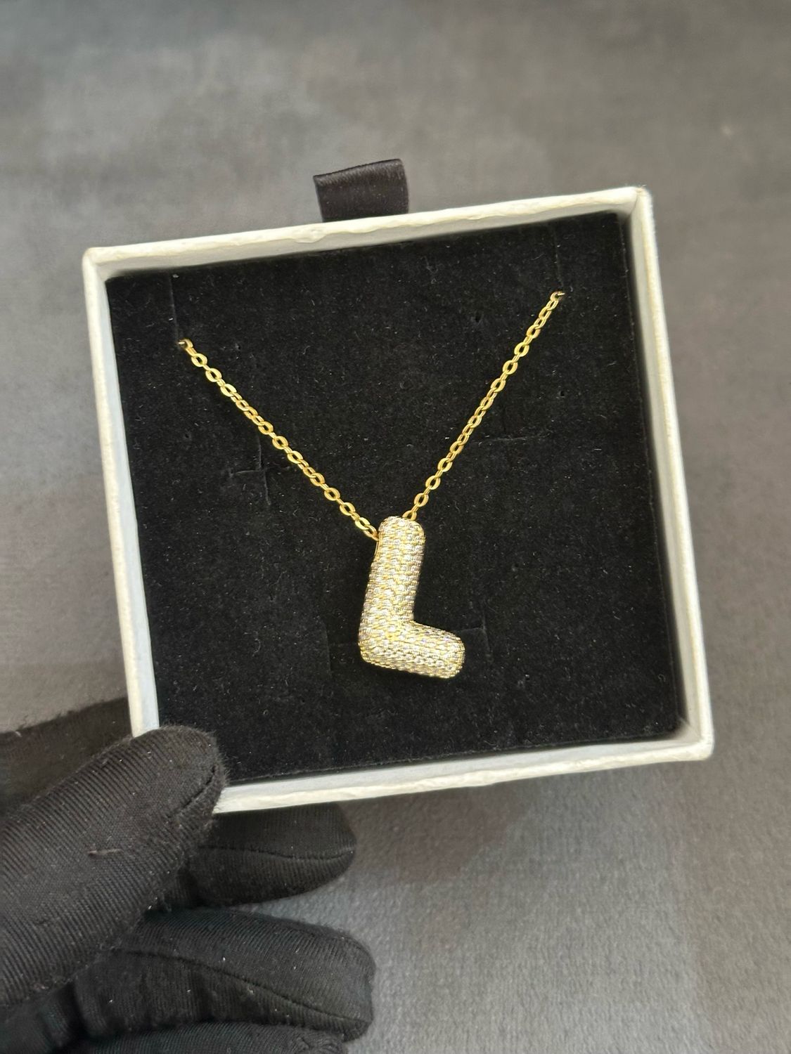 Sparkle Alphabet Necklace