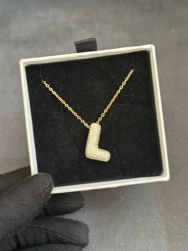 Sparkle Alphabet Necklace