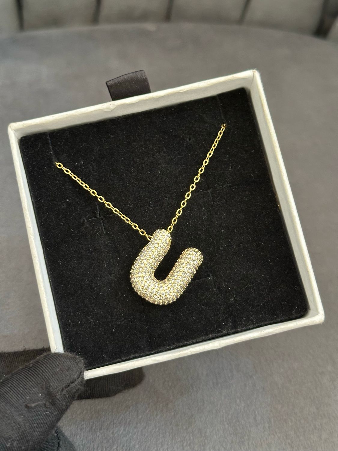 Sparkle Alphabet Necklace
