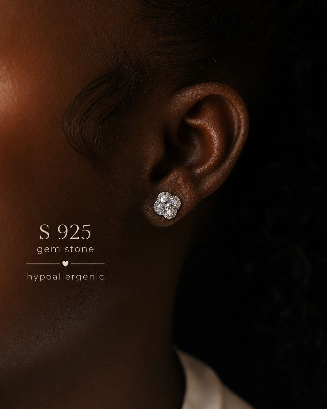 S925 Stud Earring