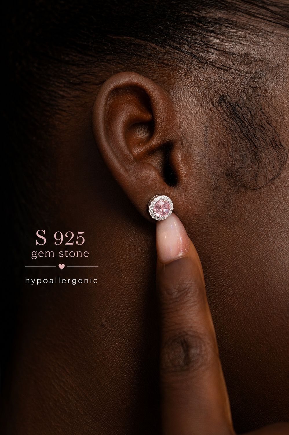 S925 Stud Earring