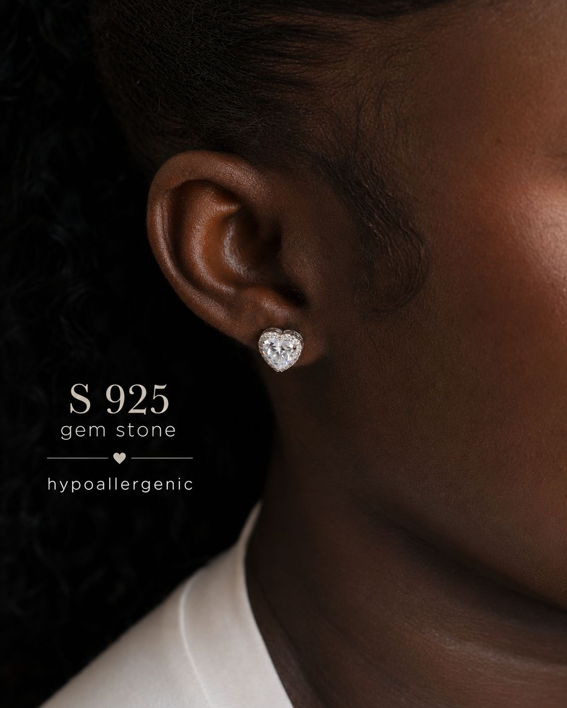 S925 Stud Earring