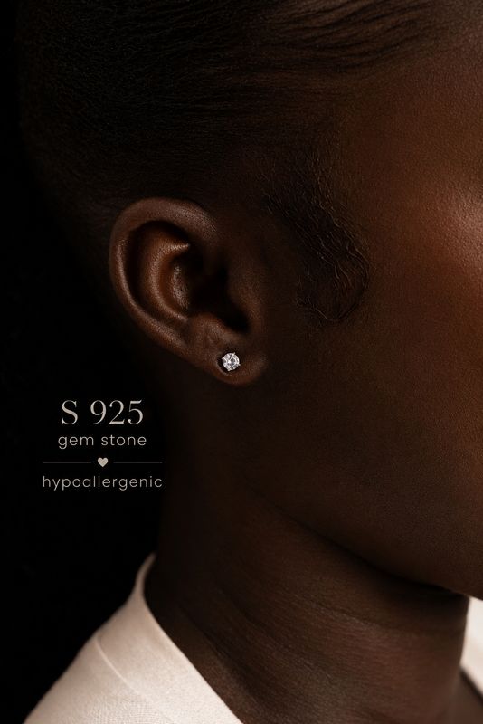 S925 Stud Earrings