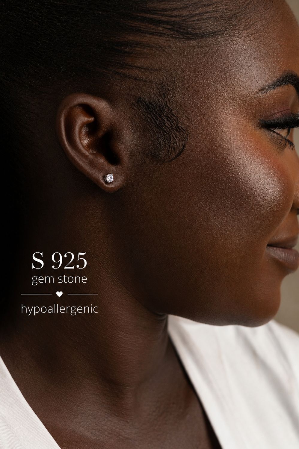 S925 Stud Earring