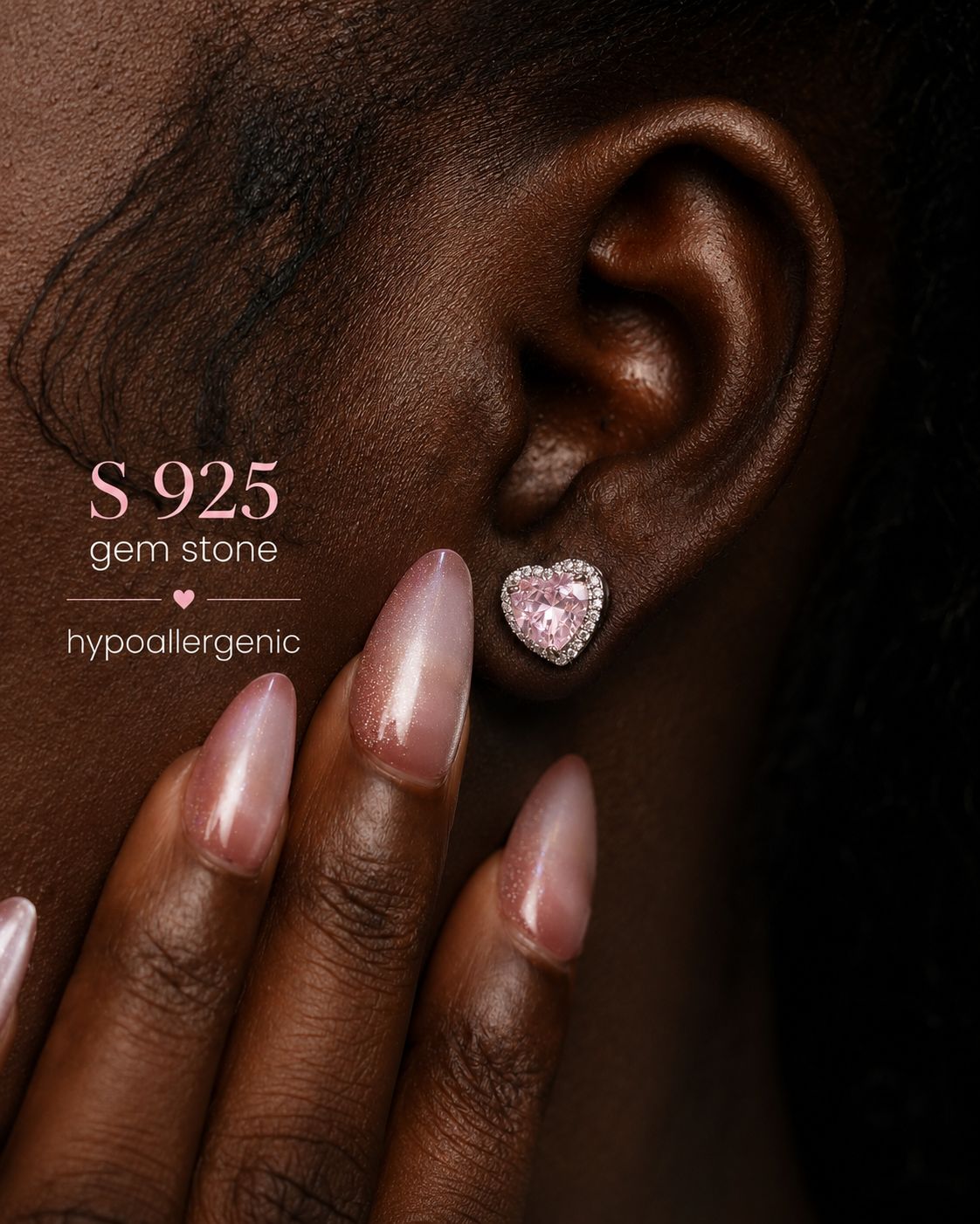 S925 Stud Earring