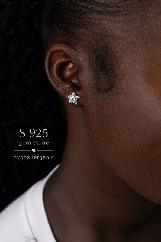 S925 Stud Earring