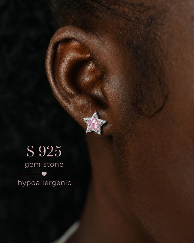 S925 Stud Earring