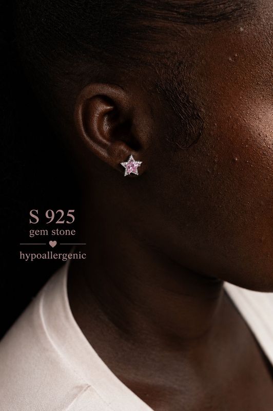 S925 Stud Earring