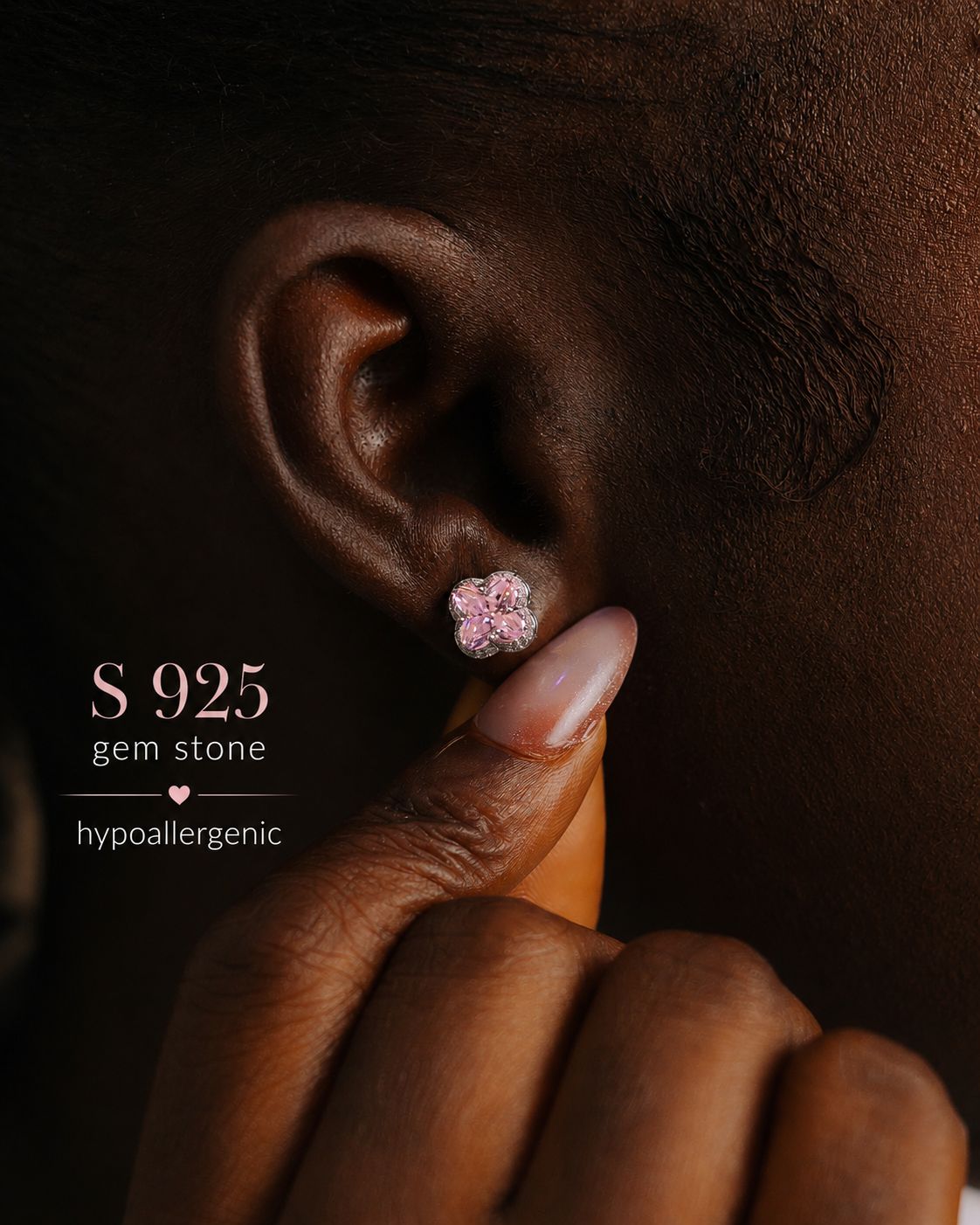 S925 Stud Earring