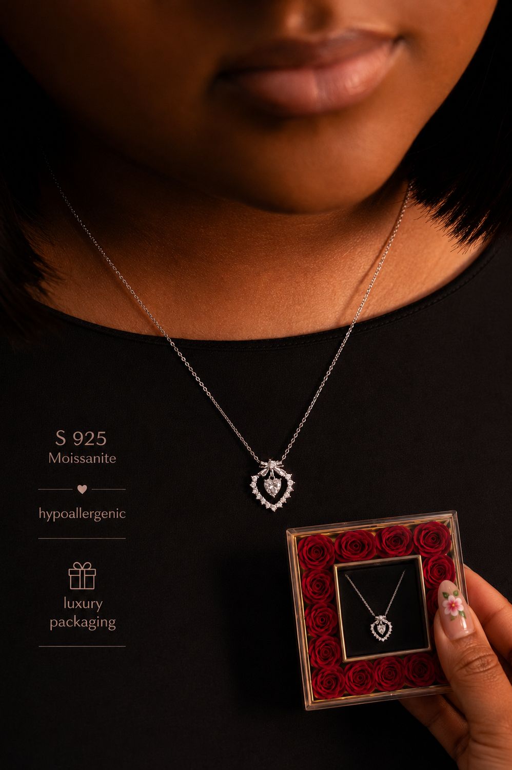 S925 Moissanite Necklace