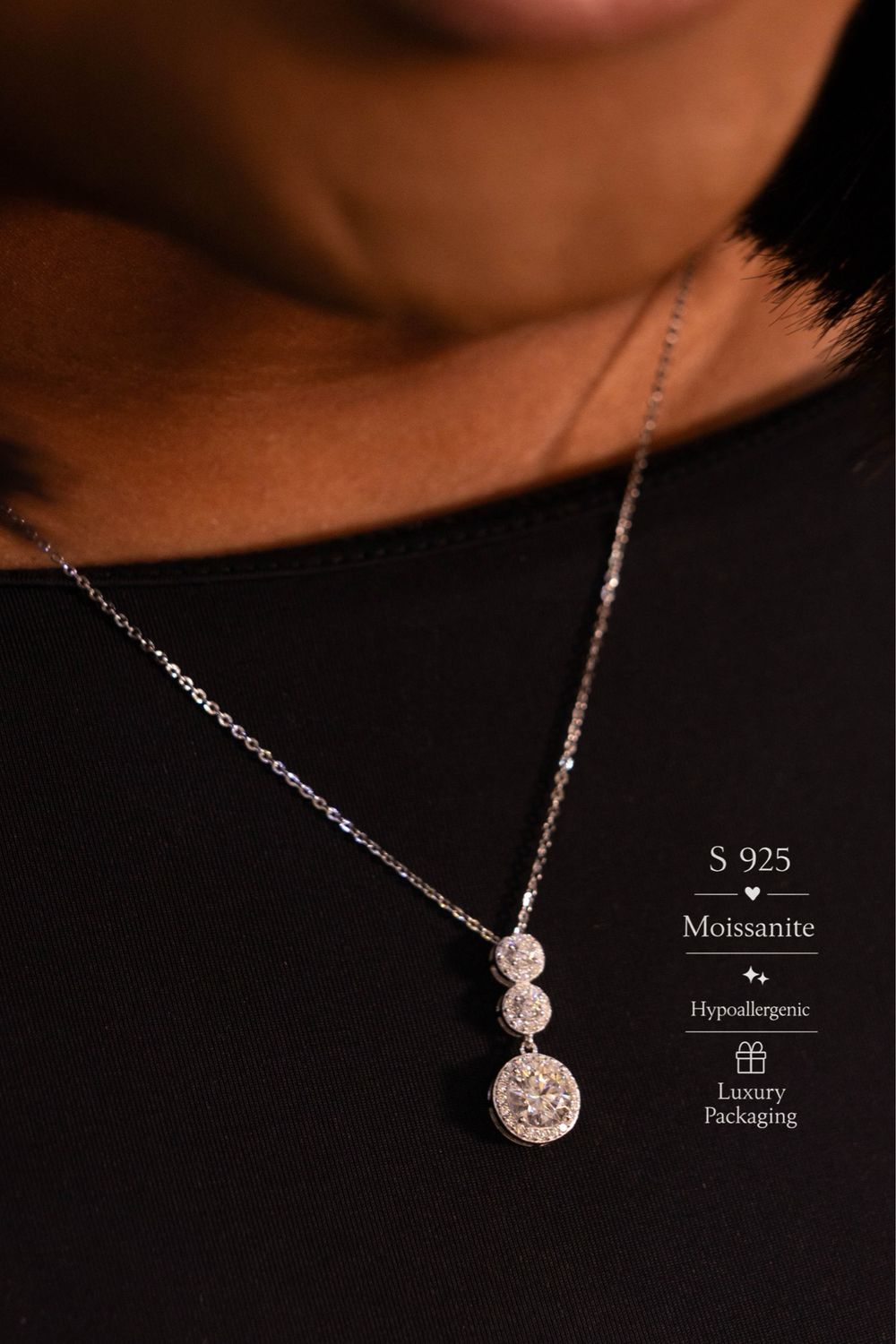 S925 Moissanite Necklace