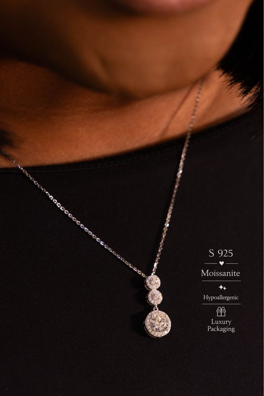 S925 Moissanite Necklace