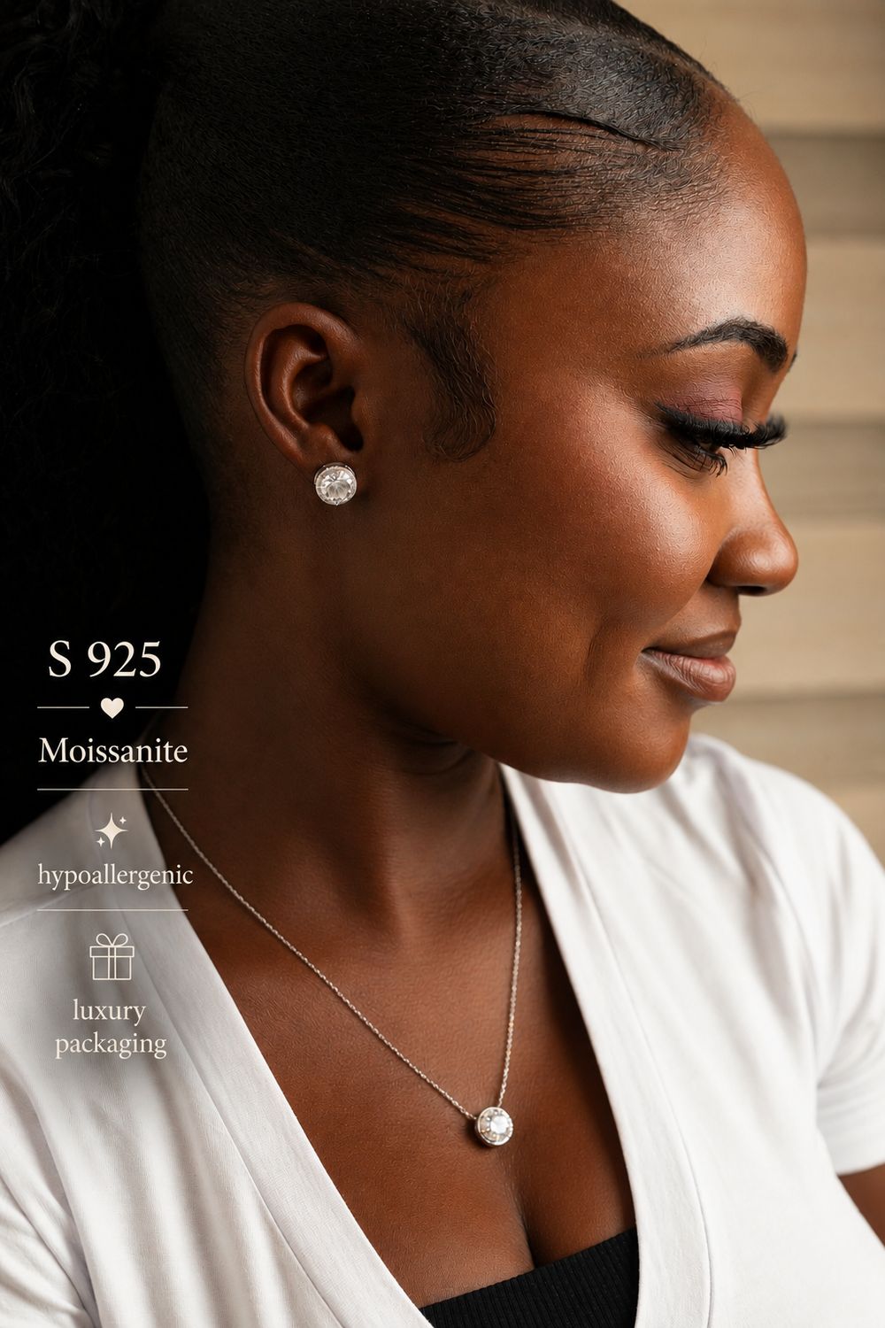 S925 Moissanite Necklace