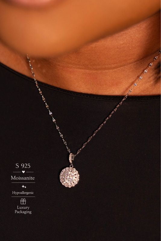 S925 Moissanite Necklace