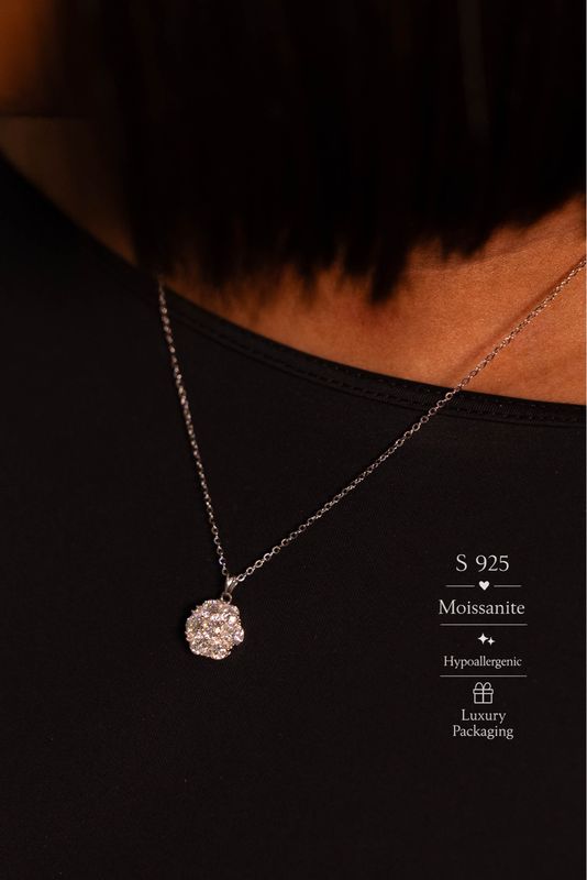 S925 Moissanite Necklace