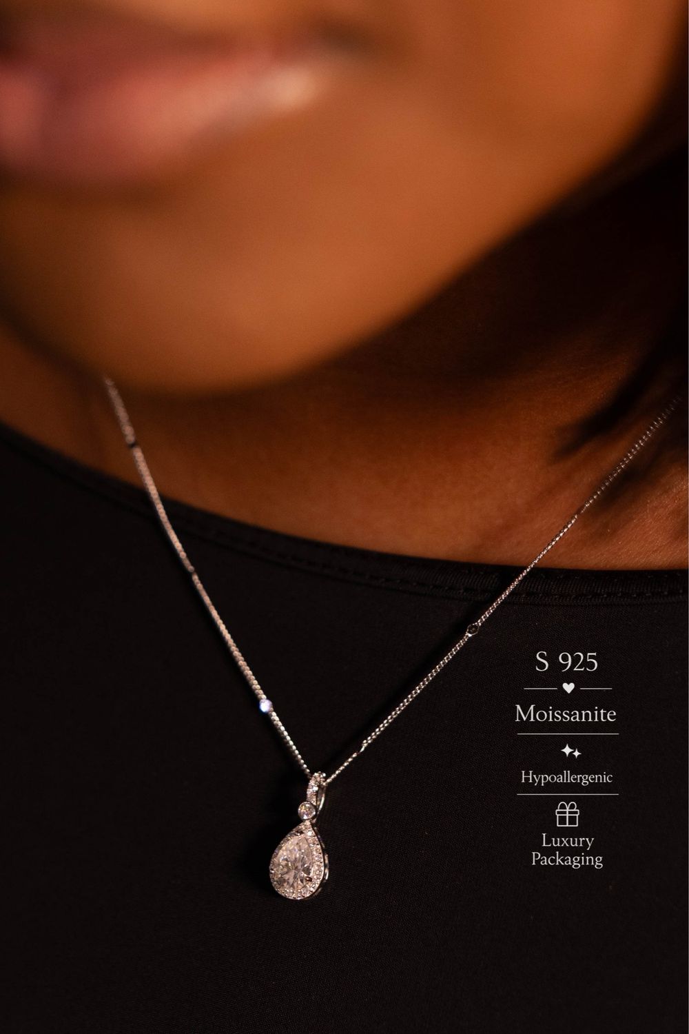 S925 Moissanite Necklace