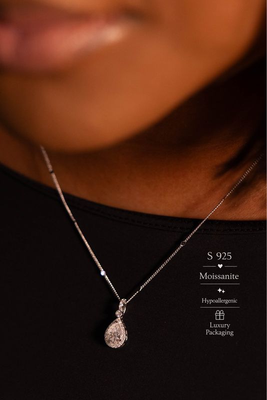S925 Moissanite Necklace