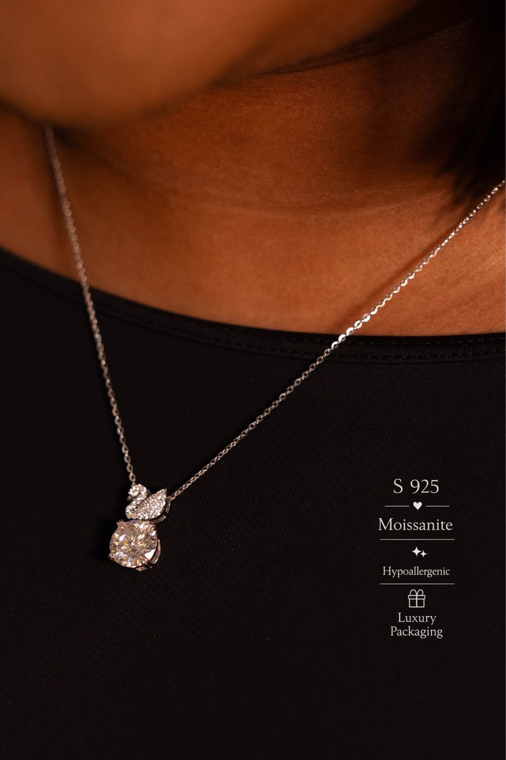 S925 Moissanite Necklace