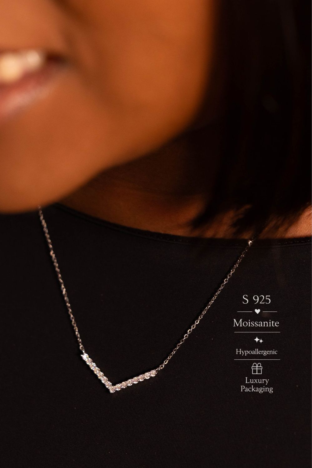 S925 Moissanite Necklace