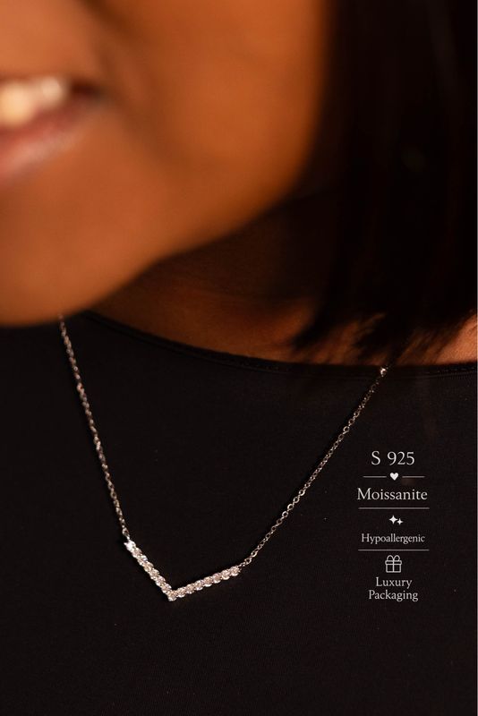 S925 Moissanite Necklace