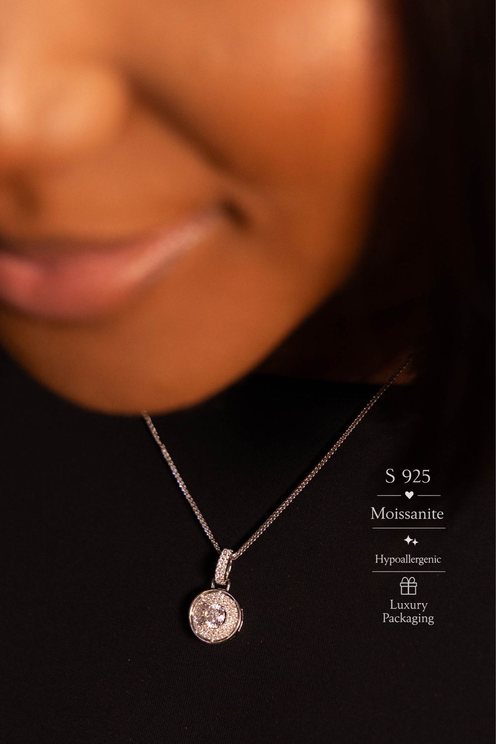 S925 Moissanite Necklace