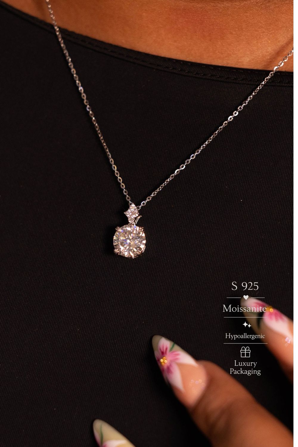 S925 Moissanite Necklace