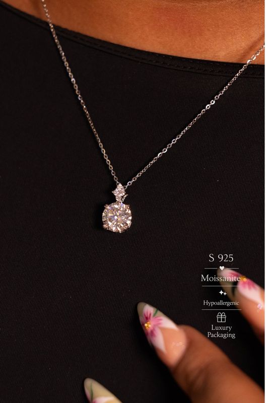 S925 Moissanite Necklace