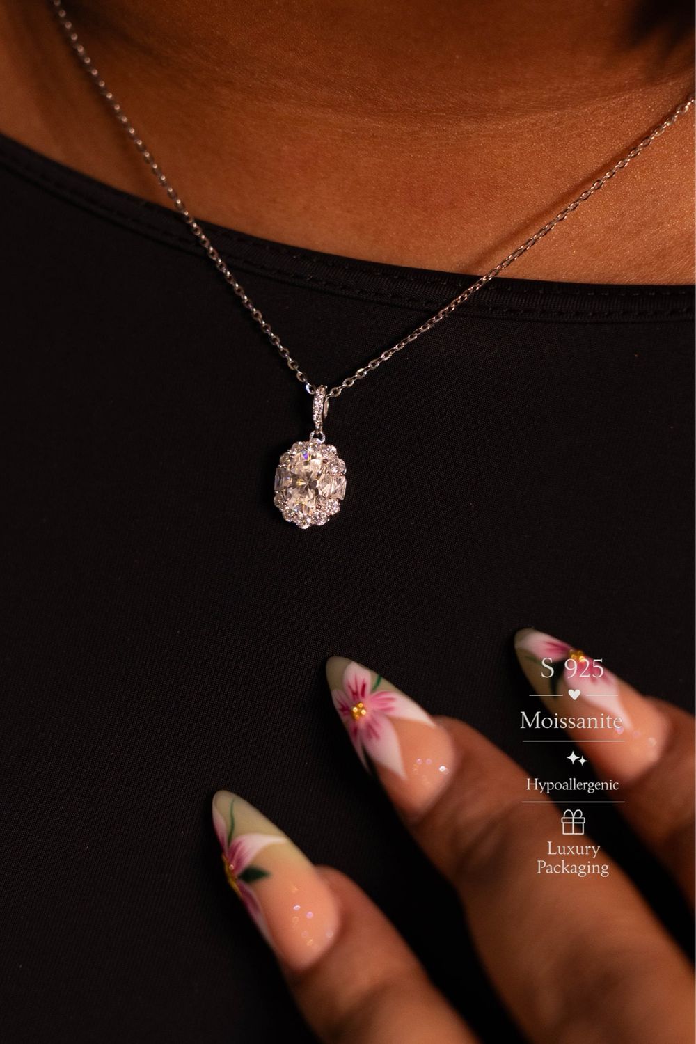 S925 Moissanite Necklace