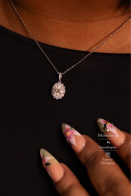 S925 Moissanite Necklace
