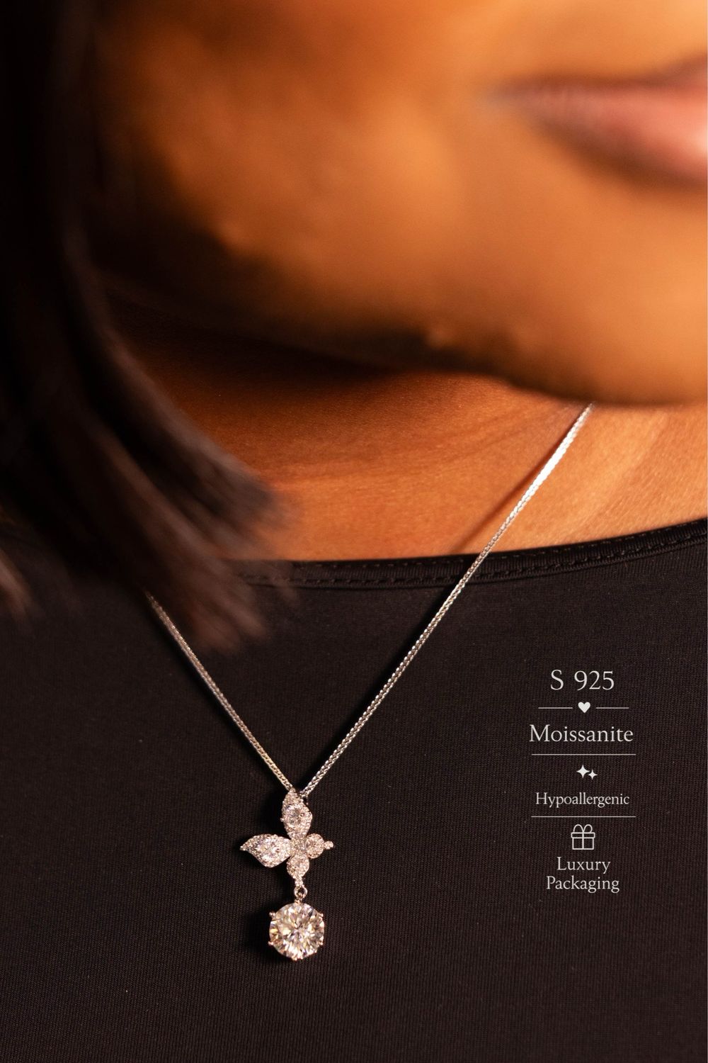 S925 Moissanite Necklace