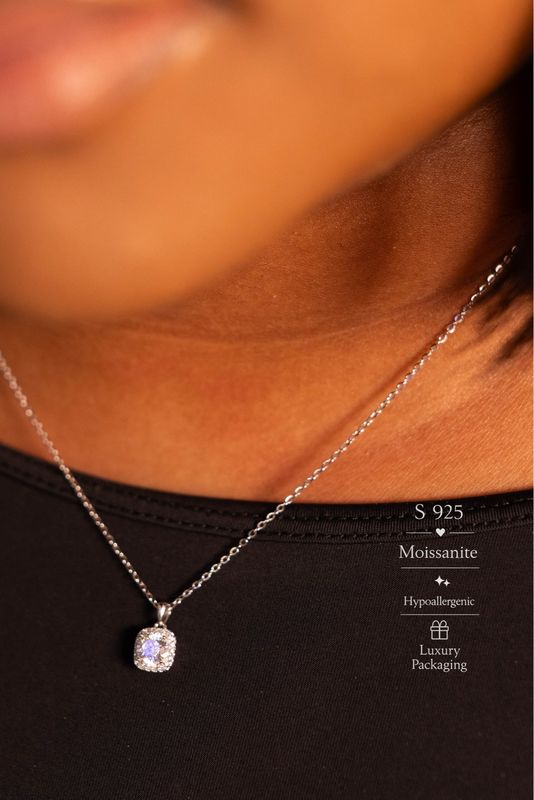 S925 Moissanite Necklace