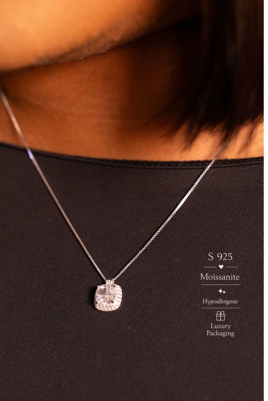 S925 Moissanite Necklace