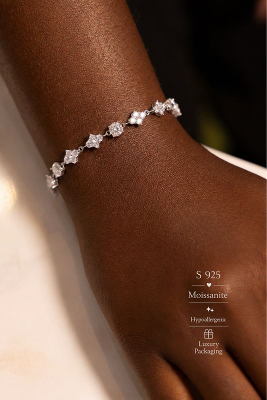S925 Moissanite Bracelet